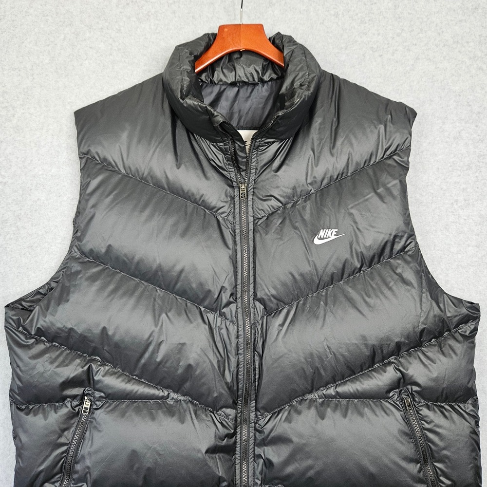 Nike Therma-FIT ADV Mens Down Puffer Vest Black HV1480-010 XXL New